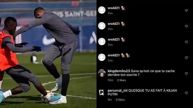 巴黎队友盖耶误伤姆巴佩后，遭辱骂和种族歧视