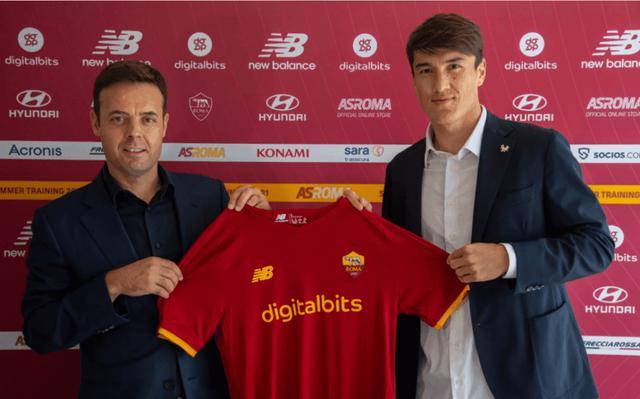 官方：罗马签下热那亚球员绍穆罗多夫