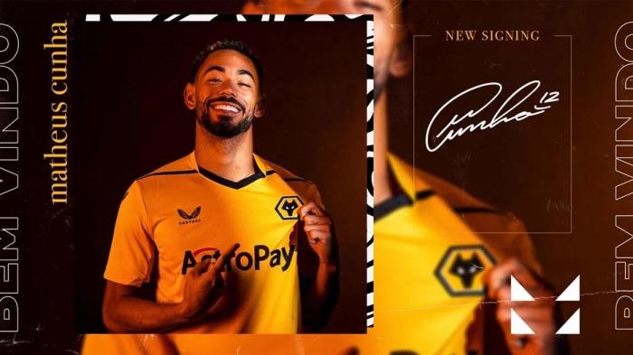 官方：狼队先租后买签下马竞前锋库尼亚