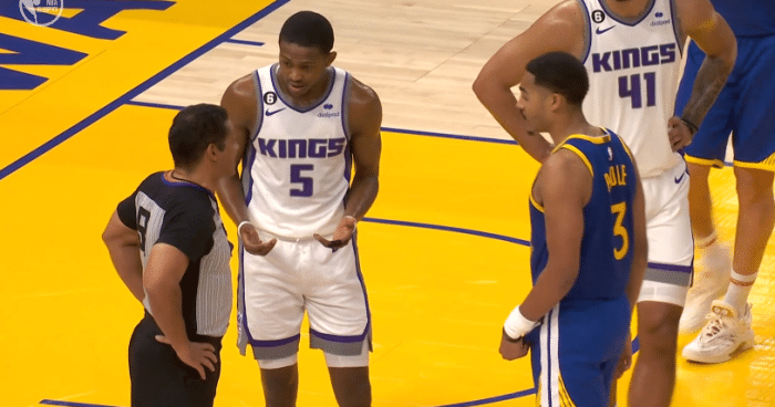 勇士国王G6火药味：小萨惨遭卢尼肘击且脸被打出血 福克斯争吵吃T