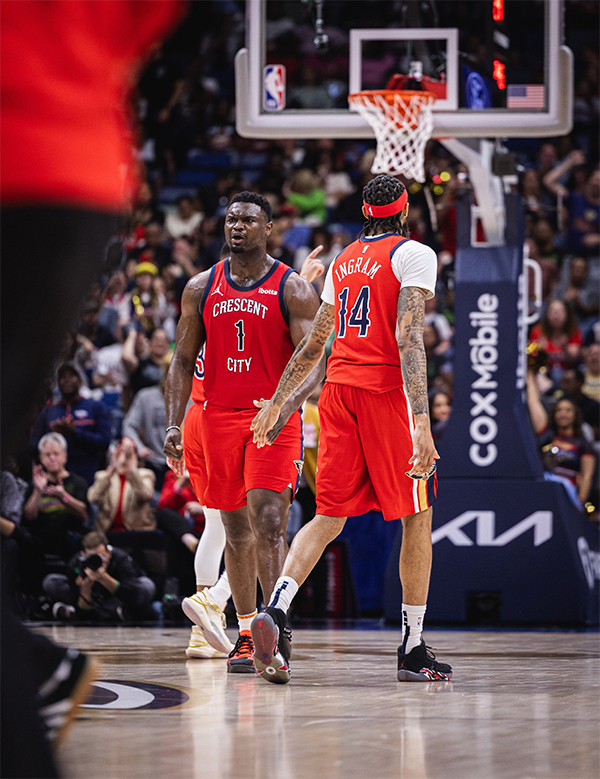 鹈鹕四巨头爆发！98分大胜开拓者，冲击西部前四势不可挡