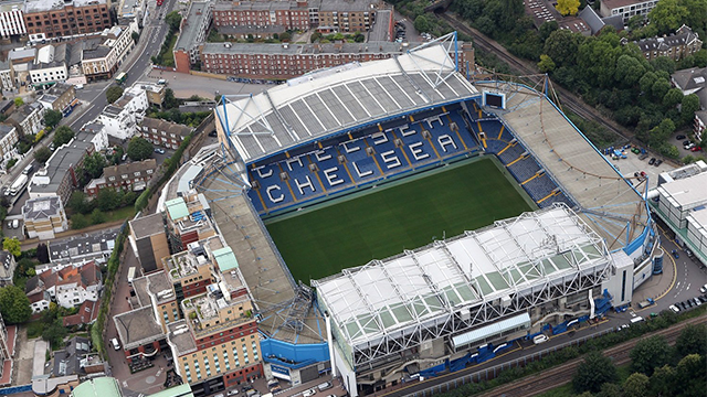 英超切尔西球队场馆-斯坦福桥球场
